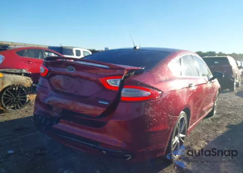 2016 Ford Fusion Titanium z USA, uszkodzony, nr VIN 3FA6P0K93GR164005